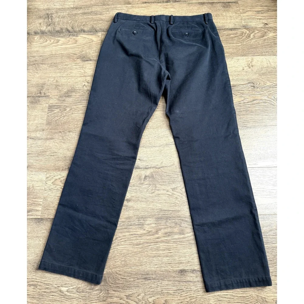 EUC Men Banana Republic Kentfield Pant blue chino blue cotton‎ sz 33x32 (30.5)